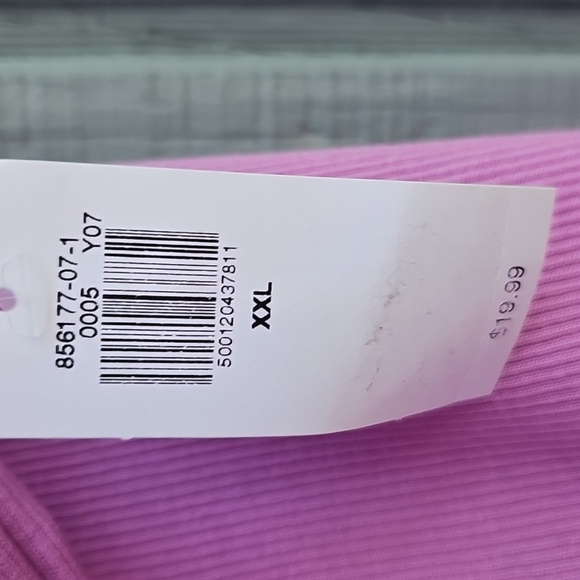 Old Navy Ruffled Mixed Fabric Tank Top Womens XXL New - Picture 8 of 12